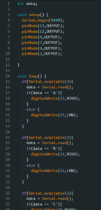Arduino Code Snippet